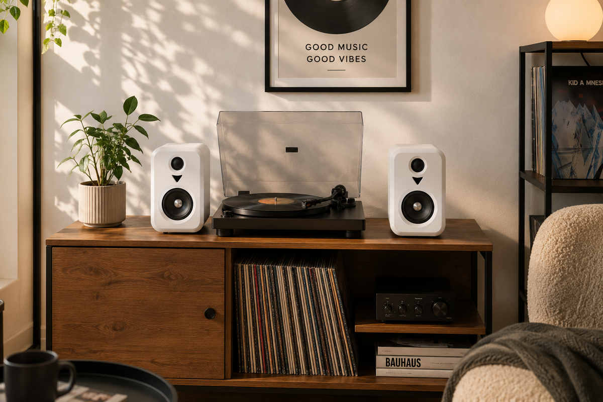 Enceintes Bluetooth pour platine vinyle NOVA