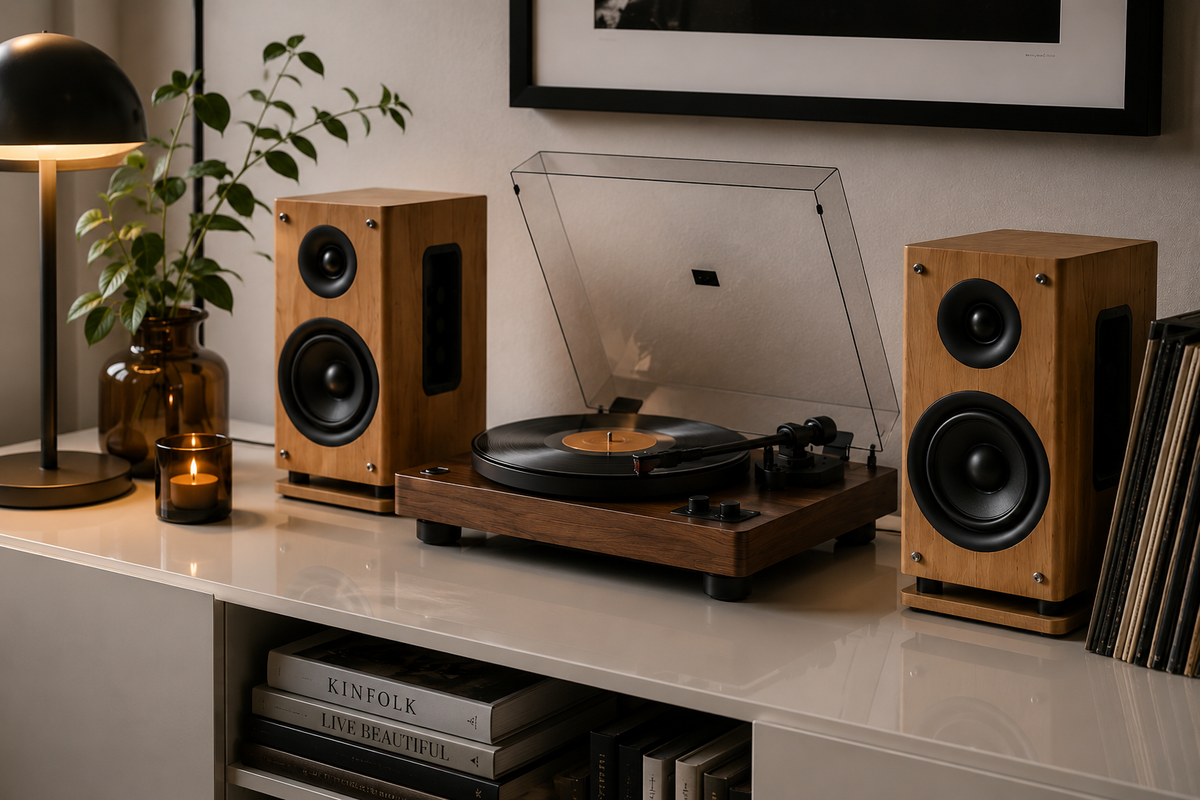 Enceintes Hi-Fi Bluetooth AURA