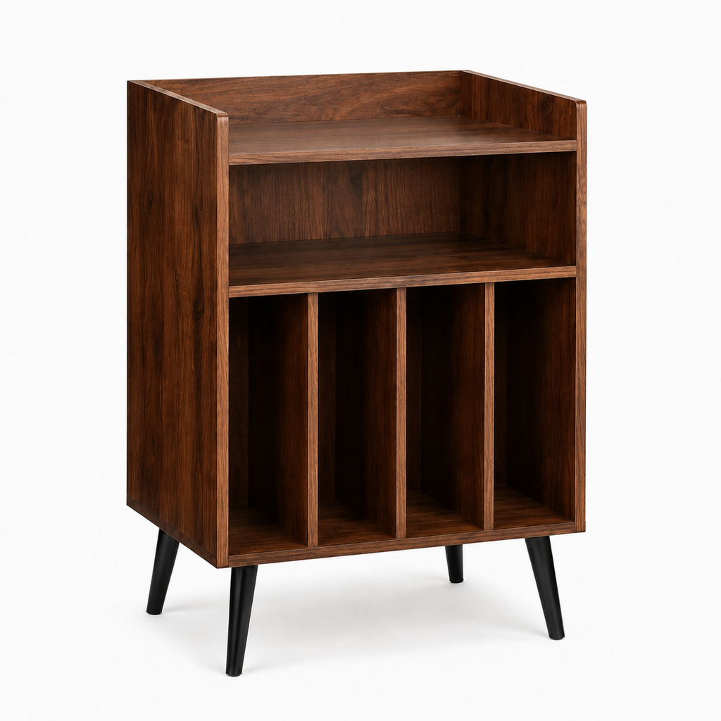 Meuble vinyle avec rangements OSLO