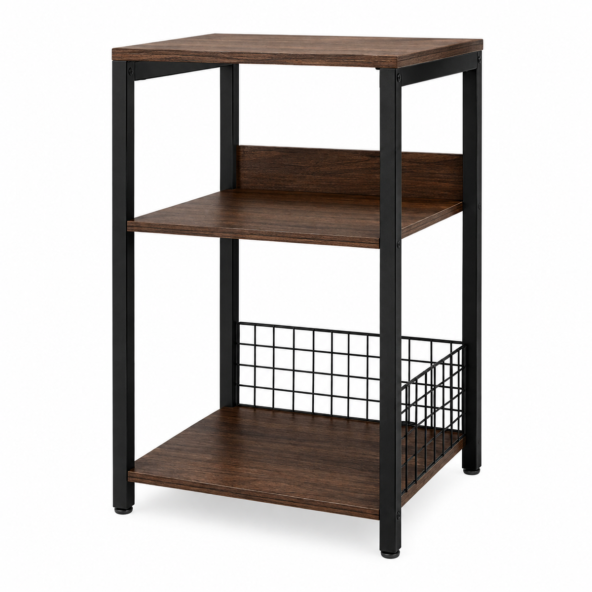 Meuble vinyle avec rangement MILO