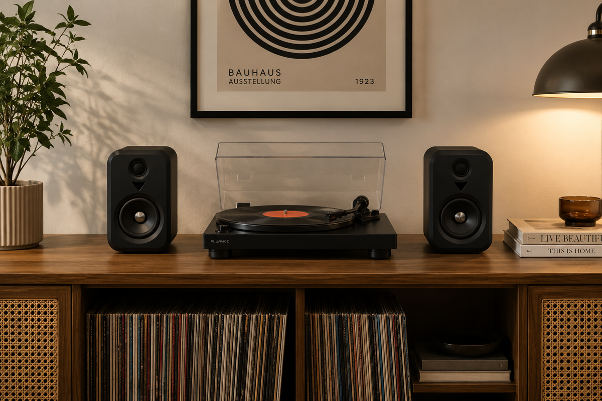 Enceintes Bluetooth pour platine vinyle NOVA